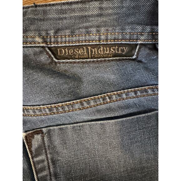 Men's Blue Straight Jeans - Picture 9 of 10